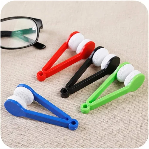Vista 8 de LERORO 12 piezas de mini gafas de sol, gafas de microfibra limpiador de gafas de microfibra cepillo suave herramienta de limpieza mini gafas