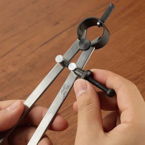 Vista 7 de Mr. Pen - Brújula Profesional con Candado, Brújula de Lápiz, Brújula para Carpintería, Brújula para Geometría, Divisor de Alas, Brújula de Dibujo