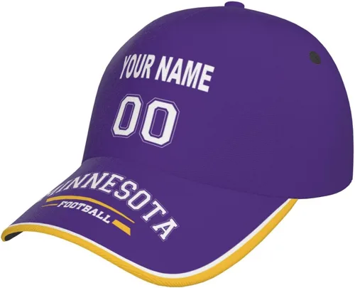 Vista 31 de Cap Custom Football Hats with Any Name and Number Personalized Gifts for Men Women Football Sports Fans