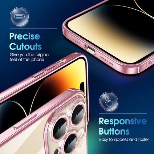 Vista 182 de Supdeal Funda cristalina transparente para iPhone 11, [No se amarillea] [Protección de la cámara] [Probado contra caídas de grado militar] Funda