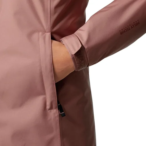 Vista 4 de Helly Hansen - Chaqueta larga Belfast para mujer 096 Rosa Ceniza