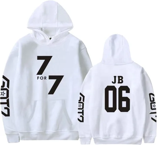 Vista 15 de Xkpopfans Kpop GOT7 Sudadera con capucha para conciertos Mark Jackson Bambam JB Chaqueta