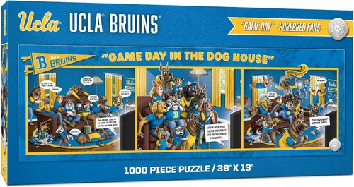 Vista 17 de YouTheFan NCAA Game Day in The Dog House - Rompecabezas de 1000 piezas