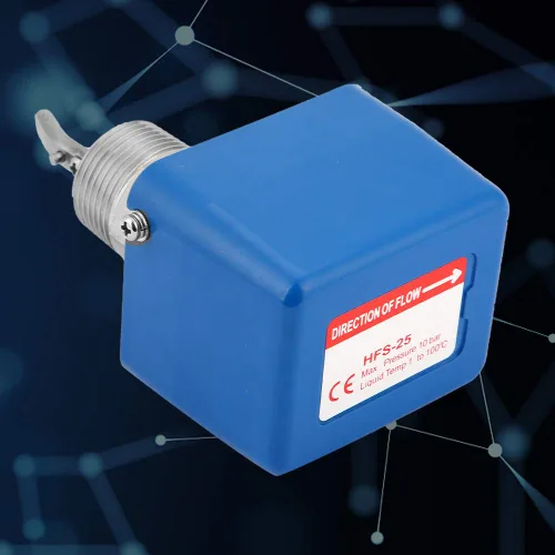 Vista 5 de HFS-25 1"/DN25 SPDT contactos interruptor de agua, interruptor de control de paleta de agua líquida 6-380V