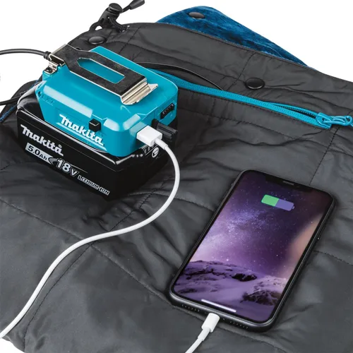 Vista 7 de Makita DCB200A 18V LXT - Manta térmica inalámbrica de iones de litio (solo manta)