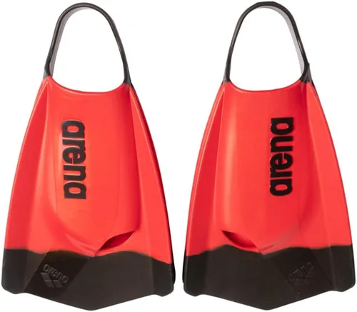 Vista 10 de Arena Unisex Adult Powerfin Pro II - Aletas de entrenamiento para natación para hombres y mujeres, lámina corta de silicona, reversibles