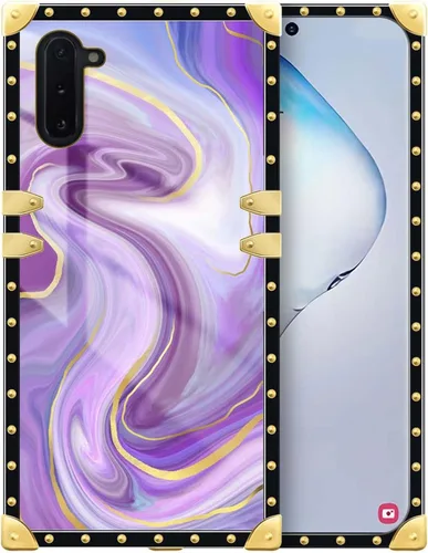 Vista 134 de Funda compatible con Samsung Galaxy S10 4G, TPU suave de lujo y parte trasera de policarbonato duro para niñas y mujeres, funda protectora a prueba