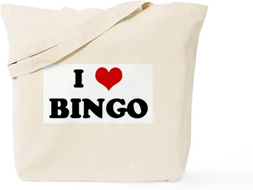 Vista 13 de CafePress Bingo Lingo Tote Bag Natural Canvas Tote Bag, Bolso de compras de tela, Caqui