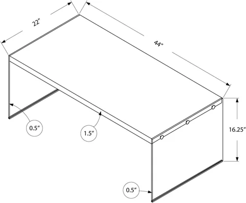 Vista 3 de Mesa de café, mesa de cóctel de vidrio templado, Madera, gris
