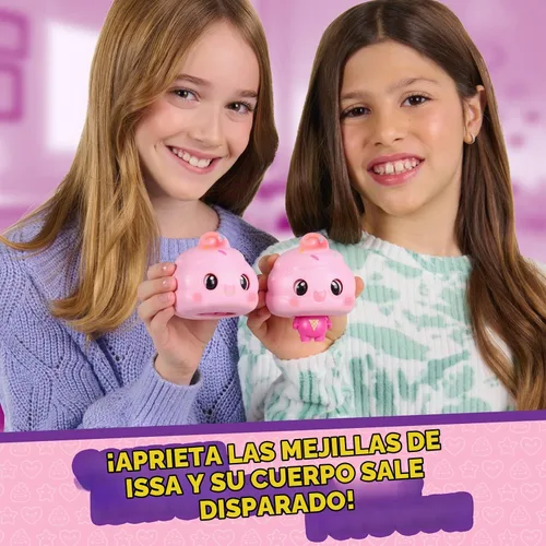 Vista 2 de My Squishy Little Ice Cream - Muñeca interactiva coleccionable con accesorios - ISSA