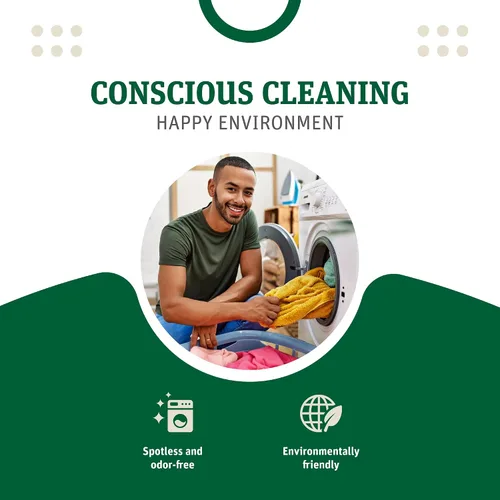 Vista 7 de Grab Green Cápsulas limpiadoras para lavadora, sin fragancia, 5 unidades Limpia y refresca lavadoras; sin productos químicos agresivos; polvo a