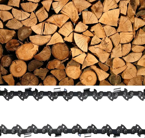 Vista 5 de Cadena de sierra de poste de 8 pulgadas de 2 piezas para motosierra Dewalt DCPS620B DCPS620M1, cadena de repuesto de 8 pulgadas para Dewalt DCCS623B