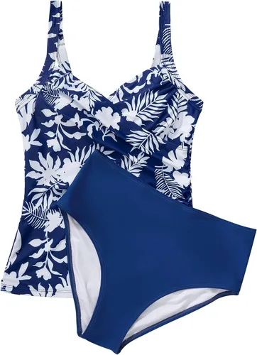 Vista 57 de SUUKSESS Traje de baño tankini sexy con efecto de realce y control de abdomen para mujer