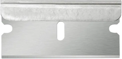 Vista 3 de American Line Cuchillas de afeitar de un solo filo, paquete de 100, acero de alto carbono de 0.012 pulgadas para mayor durabilidad y larga vida