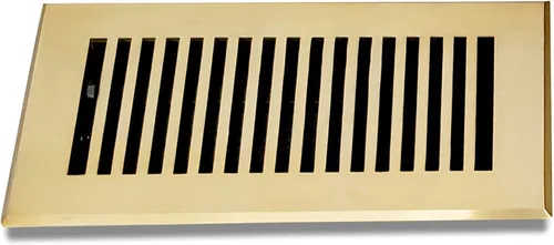 Vista 12 de Prima Decorative Hardware Registro de Piso 4"x10" VR-102 Aluminio Fundido Satén
