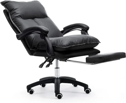 Vista 13 de Big and Tall Executive,400Lbs High Back Desk Chair Bonded Leather Executive Chair Adjustable Height Pu Leather Task Chair Rolling Swivel Chair