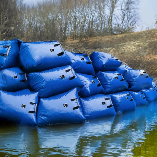 Vista 5 de Hullaballoo Bolsas de arena de vinilo extra duraderas de lujo, producto de seguridad de anclaje para casa de rebote inflable, toboganes de agua