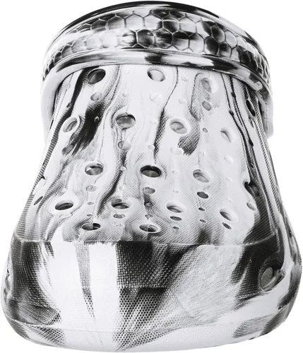 Vista 4 de Eagsouni Zuecos con soporte de arco para mujer y hombre, unisex, para adultos, antideslizantes, para exteriores, playa, color blanco, 8.5-9.5