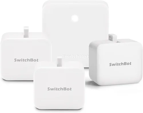 Vista 13 de Switchbot Empujador de botón de interruptor inteligente (Bluetooth): Fingerbot para interruptor basculante/botones unidireccionales, control