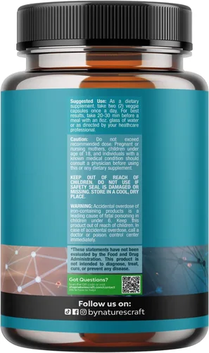 Vista 9 de Suplemento cerebral nootrópico para mejorar la memoria y el enfoque, vitaminas para la salud mental y la claridad con VIT A, B6, riboflavina