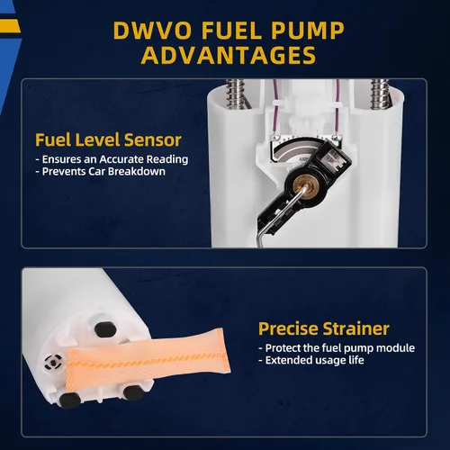 Vista 4 de DWVO Bomba de combustible compatible con Chevy Tahoe 1998-2000 GMC Yukon 1999-2000 Cadillac Escalade 5.7L