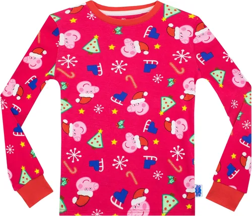 Vista 2 de Peppa Pig Pijama de Navidad para niñas
