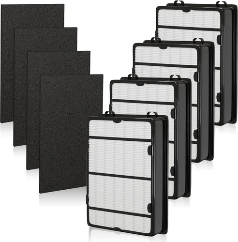 Vista 11 de HAPF600 - Filtros HEPA de repuesto para filtro purificador de aire Holmes B, HAP615, HAP625, HAP650, HAP8650, reemplaza la pieza # HAPF600D