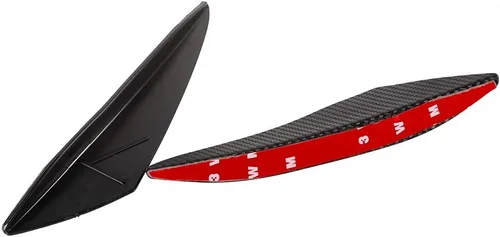 Vista 4 de Kit de alerón lateral aerodinámico delantero para motocicleta Accesorios de carenado para bicicleta deportiva/de calle para R1/R15/R3/R6 para Negro