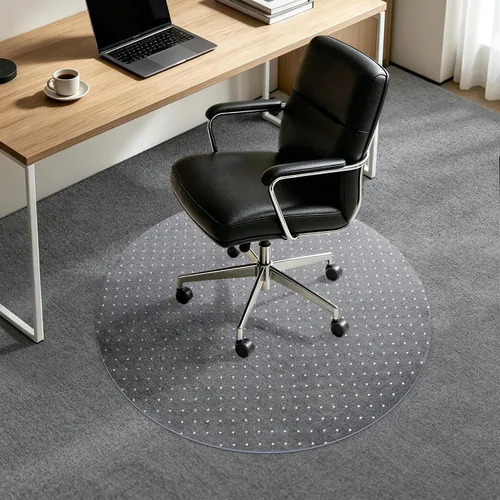 Vista 9 de BesWin Tapete para silla de oficina para alfombras, paquete de 2