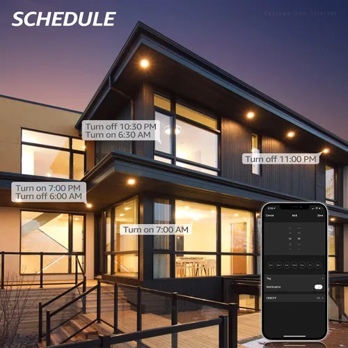 Vista 6 de TORCHSTAR Bombillas inteligentes A21, WiFi y Bluetooth, compatibles con Alexa, Echo y Google Home, bombilla LED inteligente RGBCW 2000K-5000K,