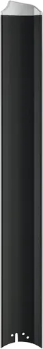 Vista 8 de Fanimation Stellar 96 - Juego de 8 aspas para ventilador de techo para interiores y exteriores, color negro