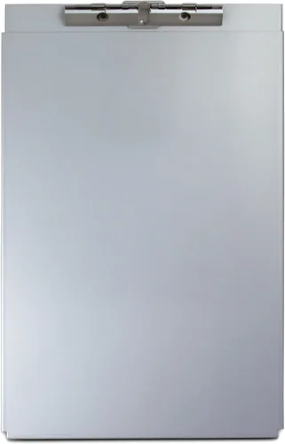 Vista 5 de Sujetador de formularios de aluminio reciclado Saunders, Aluminio, gris