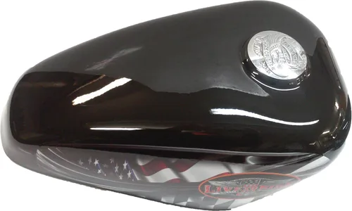 Vista 2 de Urna de cremación 310 Blk Live to Ride - Tanque de motocicleta