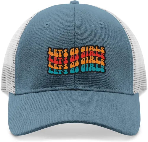 Vista 9 de devor Caps Let's go - Gorra de béisbol para niñas, gorra gráfica para hombre