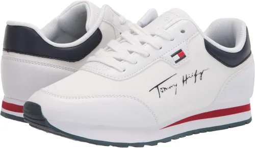 Vista 7 de Tommy Hilfiger Tenis Twlaces para mujer Blanco118