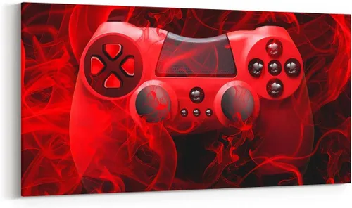 Vista 16 de Feelyou Lienzo decorativo para pared, control de juegos, oficina, pósteres para adultos, regalos de juegos, arte de pared para el baño, arte