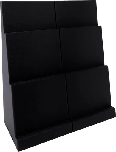 Vista 2 de EnderToys Soporte de exhibición para tarjetas Toploader (paquete de 2) (negro) - Para tarjetas comerciales y deportivas