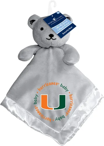 Vista 15 de Baby Fanatic Oso de seguridad gris - NCAA - Con licencia oficial Snuggle Buddy