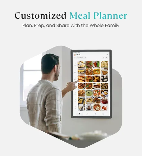 Vista 7 de Cozyla Mate Calendario Digital+ 2: Calendario de pared con pantalla táctil de 24 pulgadas, tabla de tareas personalizable, panel inteligente