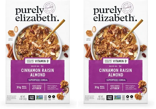Vista 9 de Purely Elizabeth Cereal Chocolate Almond 11 OZ
