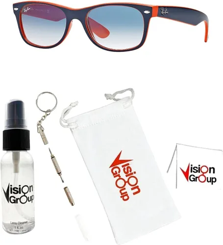 Vista 2 de Ray-Ban RB2132 New Wayfarer - Gafas de sol + paquete de accesorios para Vision Group