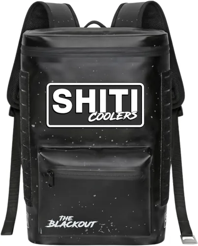 Vista 22 de SHITI Hieleras Enfriador para Camping, Viajes, Playa, Lonchera Suave para Alimentos, Bebidas y Hielo, Portátil, Impermeable, Bolsa Aislada de 24 El