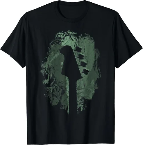 Vista 2 de Camiseta vintage para amantes de la guitarra de bajo, Negro