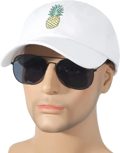 Vista 4 de ZLYC Gorra de béisbol bordada de algodón ajustable Snapback Sombrero para papá