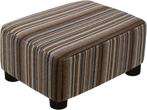 Vista 18 de CAROLMADE Taburete Pequeño Otomana Reposapiés con Patas Bajo el Escritorio Reposapiés para Sala de Estar, Dormitorio y Oficina, Negro