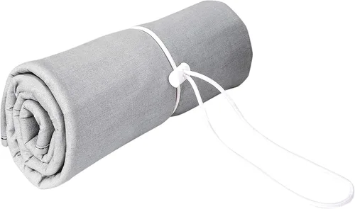 Vista 2 de Simplify Alfombrilla de planchar con revestimiento de silicona Plegable para almacenamiento Uso en múltiples superficies Resistente al calor