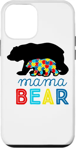 Vista 16 de Autism Awareness Mama Bear Autistic Mom Gift Case for iPhone 17