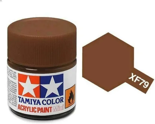 Vista 7 de TAMIYA 81710 Acrílico Mini XF10 Flat Brown 1/3 oz