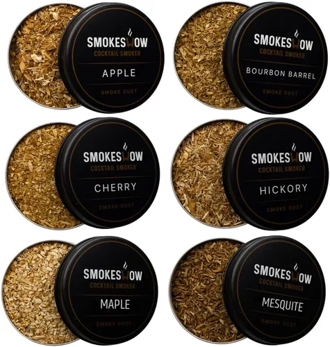 Vista 11 de Chips de madera para ahumador de cócteles, latas de 4 onzas. Canela, tomillo, romero, cáscara de limón, cáscara de pomelo y lavanda