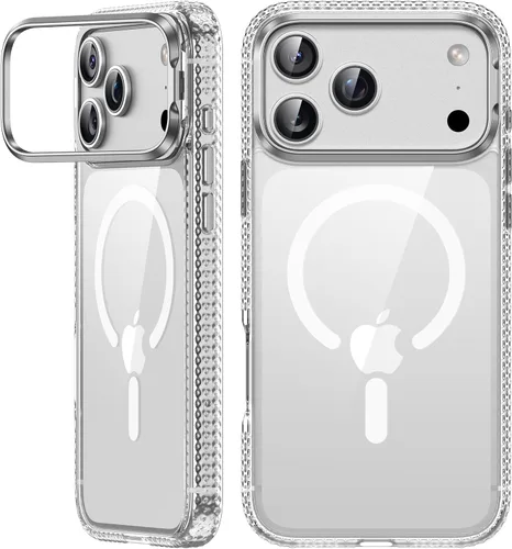 Vista 8 de VOFATA Funda para iPhone 18 Pro Max, iPhone 17 Pro Max con soporte para cámara Stash, apto para MagSafe, protección de grado militar de 10 pies